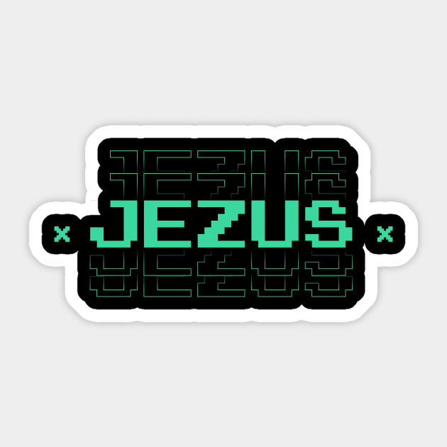 Jezus Sticker by JezusPop!